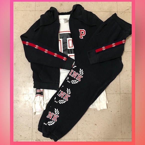 PINK Victoria's Secret Pants - VS Pink LoGo Set